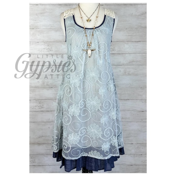 A'reve Romantic Layering Tent Dress - Picture 2 of 13